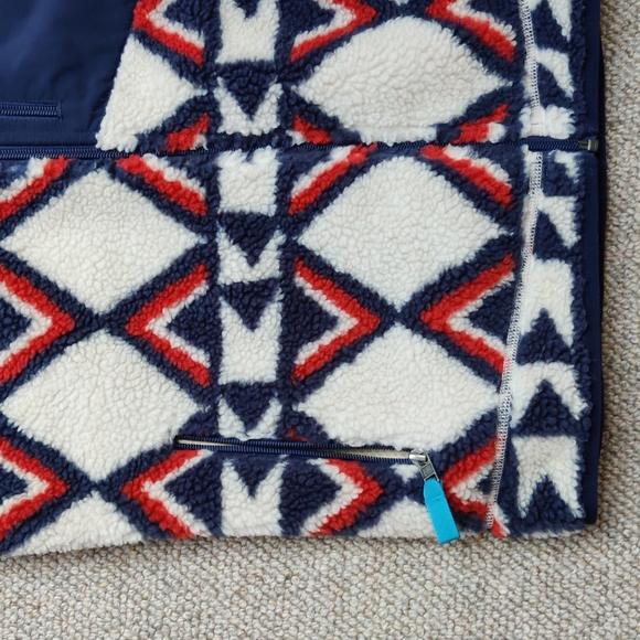 Patagonia Classic Retro-X Fleece Vest, Brass Hawk, Size M - Picture 4 of 6